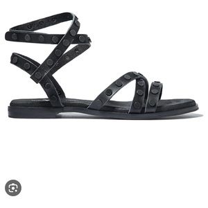 Yosi Samra black sandals